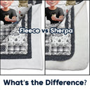 Gift For Couples,Gift For Husband,Gift For Wife,Gift For Boyfriend,Gift For Girlfriend,LGBT,Dog Lovers,Cat Lovers,Dog Couple,Cat Couple,Pet Couple,Pet Lovers,Love - Quilt Pattern Our Dog Cat Cuddling Blanket - Personalized Fleece Blanket, Sherpa Blanket