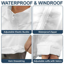 Pontoon,Gift For Men,Funny - Boating Pontoon Captain Traveling 3D Effect - Personalized Rain Jacket