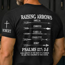Gift For Father,Top Market,Healing,Icon - Raising Arrows Like Arrows In The Hand Of A Warrior - Personalized T Shirt