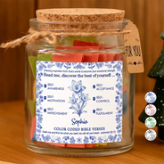 Love,Gift For Yourself,Christian - Read Me Discorver The Best Of - Personalized Bible Verse Jar