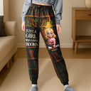 Reading,Gift For Yourself,Gift For Women,Happy - Reading Just A Girl Who Loves Books 3D Effect - Personalized Sweatpants