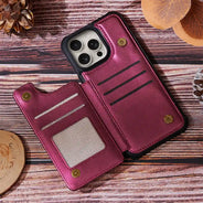 Gift For Bestie,Happy - It Takes A Long Time To Grow An Old Friend - Personalized Leather Flip Wallet Phone Case