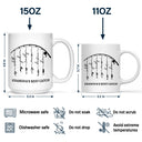 Gift For Father,Gift For Grandpa,Fishing,Non-Eng,Icon,Proud - Reel Cool Dad Grandpa - Personalized Mug