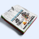 Summer, Beach, Retirement, Gift For Yourself, Happy - Retirement Beach Every Sip Taste Like - Personalized T Shirt