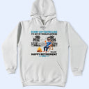 Summer, Beach, Retirement, Gift For Yourself, Happy - Retirement Beach Every Sip Taste Like - Personalized T Shirt