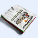 Retirement, Camping, Gift For Yourself, Campsite, Happy - Retirement Camping Every Sip Taste Like - Personalized T Shirt