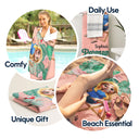 Retirement,Beach,Gift For Yourself,Happy - Retirement Plan Permanent Vacation - Personalized Beach Towel