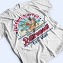 Gift For Yourself,Gift For Women,Gift For Men,Retirement,Beach - Retro Beach The Legend Has Retired - Personalized T Shirt

