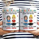 Gift For Daughter,Gift For Women,Happy - Retro Style The Only Thing Better Than Being Your Mother - Personalized Mug