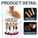 Gift For Bestie,Gifts For Colleagues,Gift For Sisters,Funny,Gift For Sibling - Right In The Throat 3D Bestie - Personalized Short Bottle Light