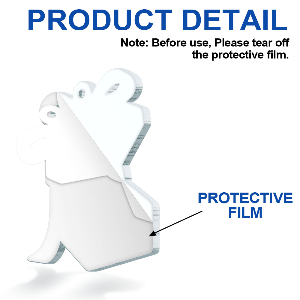 Christmas,Gift For Couples,Love,Gift For Husband,Gift For Wife,Gift For Boyfriend,Gift For Girlfriend - Ring Box She Said Yes - Personalized Custom Shaped Acrylic Ornament