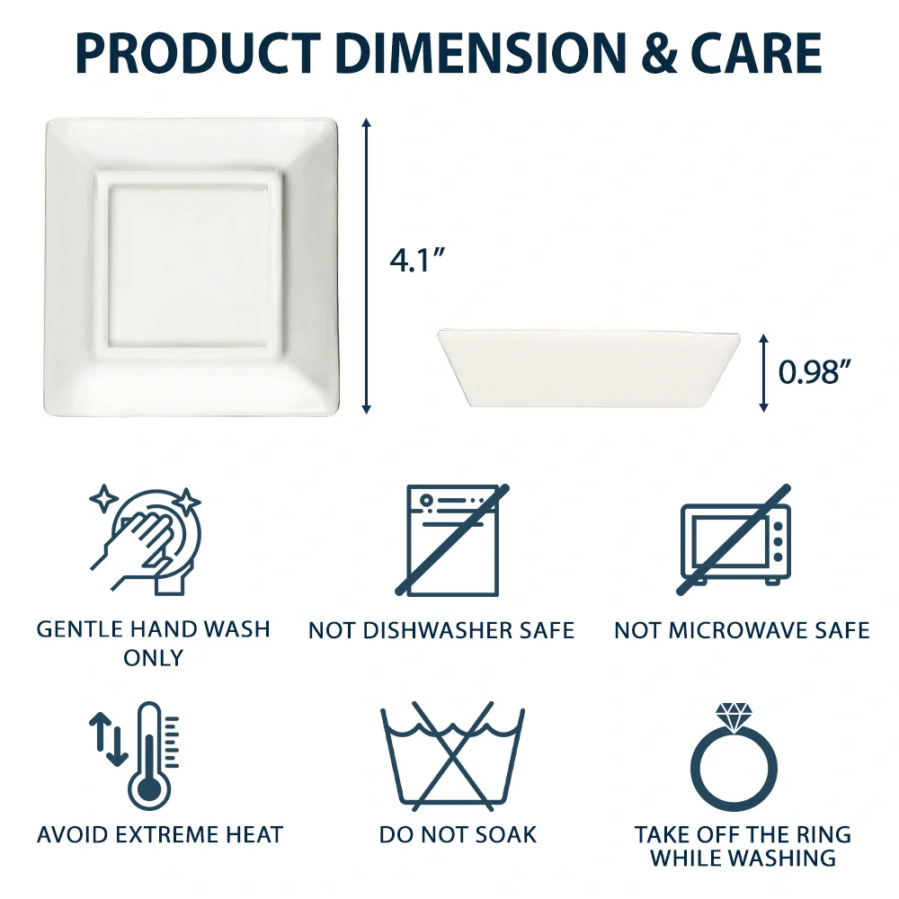 Gift For Bestie,Gift For Sisters,Gift For Women,Gifts For Colleagues,Funny - No One Will Ever Be As Entertained By Us As Roses - Personalized Ring Dish