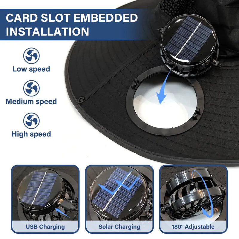 Gift For Yourself,Gift For Women,Gift For Men,Gift For Mother,Gift For Father,Gardening,Happy,Dog Lovers,Dog Mom,Dog Dad,Vector - I Just Want To Work In My Garden - Personalized Solar Fan Hat
