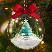 Gift For Yourself,Gift For Women,Gift For Men,Christmas,Happy - Sea Glass My Christmas Joy - Personalized 3D Acrylic Ball Ornament