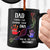 Gift For Father,Dad - Children,Dad - Sons,Dad - Daughters (Young),Dad - Daughters (Adult),Funny - Sharing Your DNA - Personalized Black Mug