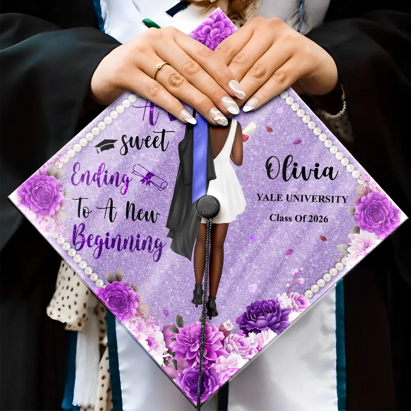 Cross Graduation Back Side She Believed She Could So She Did Backside - Personalized Graduation C ...