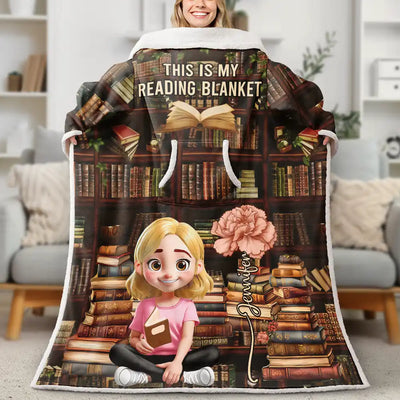 Wearable Blanket With Sleeves