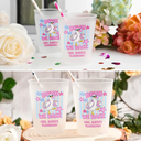 Teacher,Humorous,Back To School,Custom Text - Silly Goose Bruh We Back To School - Personalized Frosted Cups