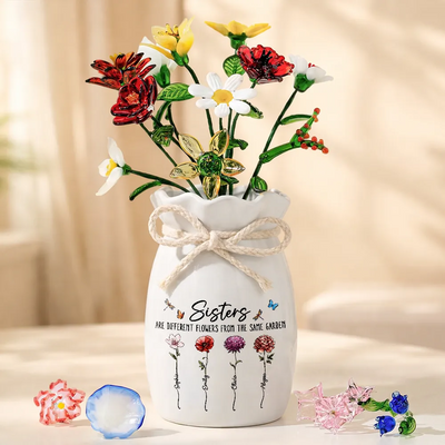 Glass Birth Month Flower