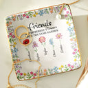 Gift For Sisters,Gift For Bestie,Gift For Women,Happy - Sisters Are Different Flowers From The Same Garden - Personalized Ring Dish