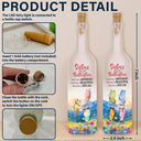 Gift For Sisters, Gift For Women, Happy, Top Market - Sisters Are Like Butterflies Different Beautiful And Special - Personalized Bottle Light