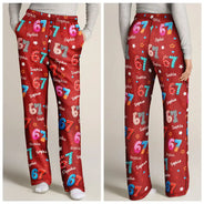 Gift For Kids, Gift For Grandkids, Gift For Men, Gift For Women, Funny - Six Seven Funny Slang - Personalized Pajama Pants
