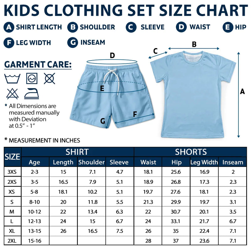 Gift For Kids, Summer, Football (Soccer), Confident, Summer Soccer Games, Custom Text - Soccer Football Baseball Basketball Son Daughter, Sport Lovers - Personalized Kids Clothing Set