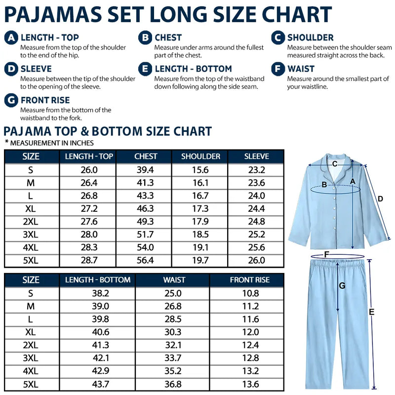 Grandkids Melts My Heart - Personalized Long Pajamas Set