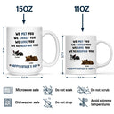 Dog Lovers, Dog Dad, Happy, Pet Lovers, Pet Dad - Sleeping Dog I Love You Dad - Personalized Mug