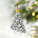 Gift For Yourself, Gift For Women, Gift For Men, Baseball, Basketball, Football, Golf, Happy, Christmas - Soccer Christmas Tree - Personalized Custom Shaped Acrylic Ornament