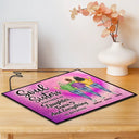 Gift For Bestie, Funny - Soul Sisters Partners In Everything - Personalized Horizontal Stained Glass Suncatcher