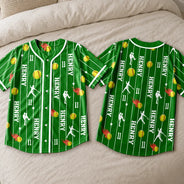 Top Market,Baseball,Playful,Gift For Yourself,Icon - Sports Lovers Number And Name - Personalized Baseball Jersey Shirt