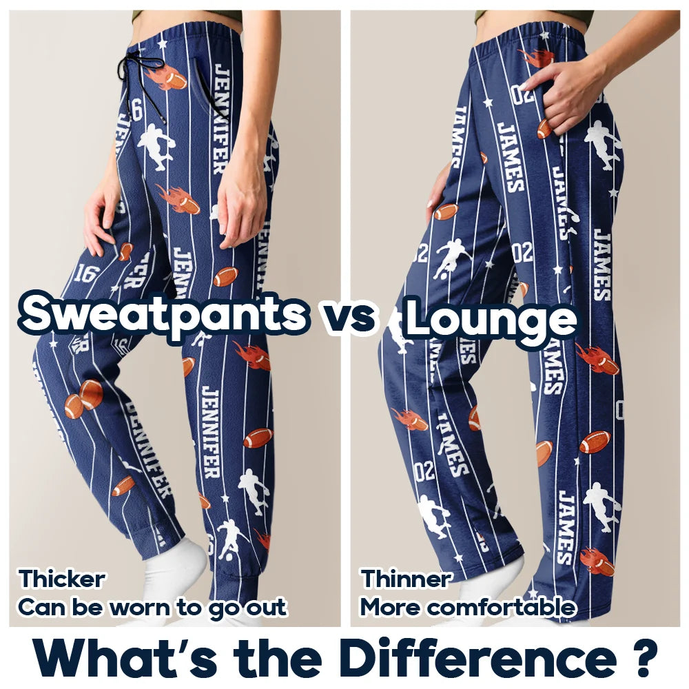 Top Market, Baseball, Playful, Gift For Yourself, Icon - Sports Lovers Number And Name - Personalized Pajama Pants