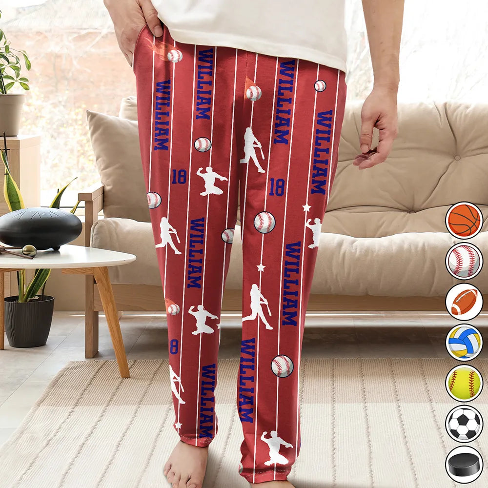 Échantillon (adulte-enfant) - Pantalon de pyjama enfant personnalisé 