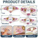 Top Market, Confident, Reading, Gift For Yourself, Gift For Women, Icon - Spread Those Pages Like A Good Girl - Personalized Resin Flower Page Holder
