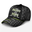 Gift For Father, Gift For Grandpa - Star & Stripes First Dad Now Papa - Personalized Classic Cap