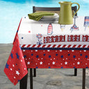Independence Day,America 250th,Family,Happy,Gift For Yourself - Stars And Stripes America Cheers To 250 Years - Personalized Tablecloth