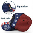 Independence Day,Gift For Father,Gift For Husband,Happy - Stars And Stripes Best Dad Ever - Personalized Classic Cap