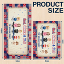 Independence Day,America 250th,Family,Happy,Gift For Yourself,Gift For Father,Gift For Mother - Stars & Stripes Red White And 250 - Personalized Tablecloth