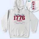 Gift For Mother, Independence Day, Happy - Stars & Stripes #1 Mom - Personalized T Shirt