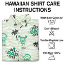 Gift For Husband,Gift For Yourself,Gift For Men,Gift For Grandpa,Grandpa - Grandkids,Gift For Father,Dad - Children,Summer,Happy - Stick Figures Best Dad Grandpa Ever - Personalized Hawaiian Shirt