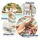 Happy, Summer, Beach, wimming, Poolside, Gift For Yourself, Gift For Women, Gift For Men, Gift For Bestie - Summer Is Calling Vacation 3D Cartoon - Personalized Beach Towel