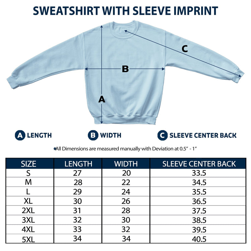 Couple bras dessus bras dessous - Cadeau pour couple, mari, femme - Sweat-shirt personnalisé avec empreinte sur la manche