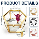 Graduation - Sweet Ending To A New Beginning - Personalized Glass Jewelry Box
