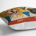 Custom Photo Best Dog Dad Mom Ever Just Ask - Gift For Dog Lovers - Personalized Custom Pillow