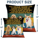 Custom Photo Best Dog Dad Mom Ever Just Ask - Gift For Dog Lovers - Personalized Custom Pillow