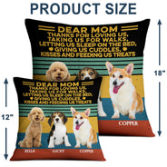 Custom Photo Best Dog Dad Mom Ever Just Ask - Gift For Dog Lovers - Personalized Custom Pillow