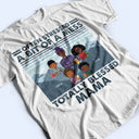 Mother Often Stressed A Bit Of A Mess Young - Christmas Gift For Mother - Personalized Custom T Shirt