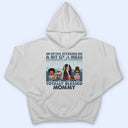 Mother Often Stressed A Bit Of A Mess Young - Christmas Gift For Mother - Personalized Custom T Shirt