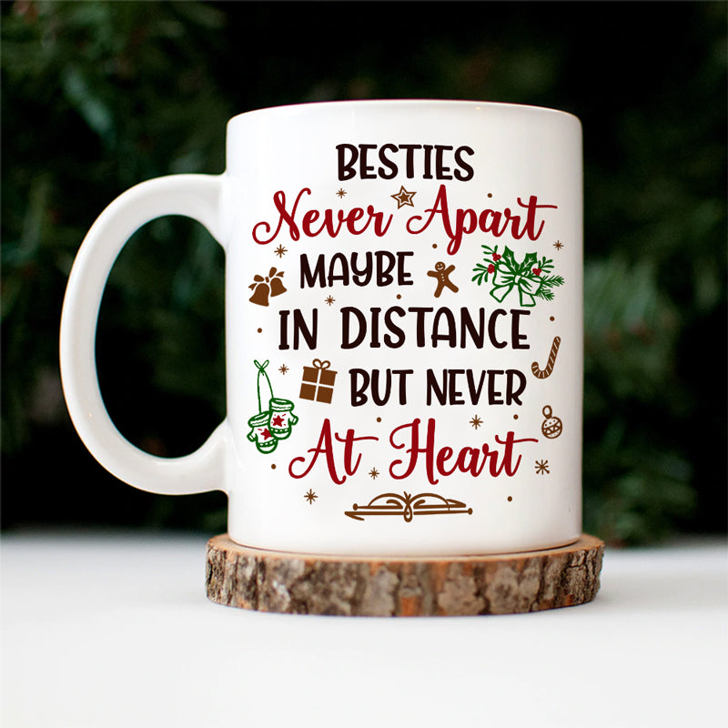 Custom Photo The Greatest Gift Was Each Other - Christmas Gift For Family And Friends - Personalized Custom Mug